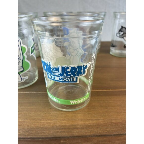 Vintage 1974-1976 Looney Tunes Welch’s Juice Glasses Set of 7 Warner Bros. - Picture 6 of 16